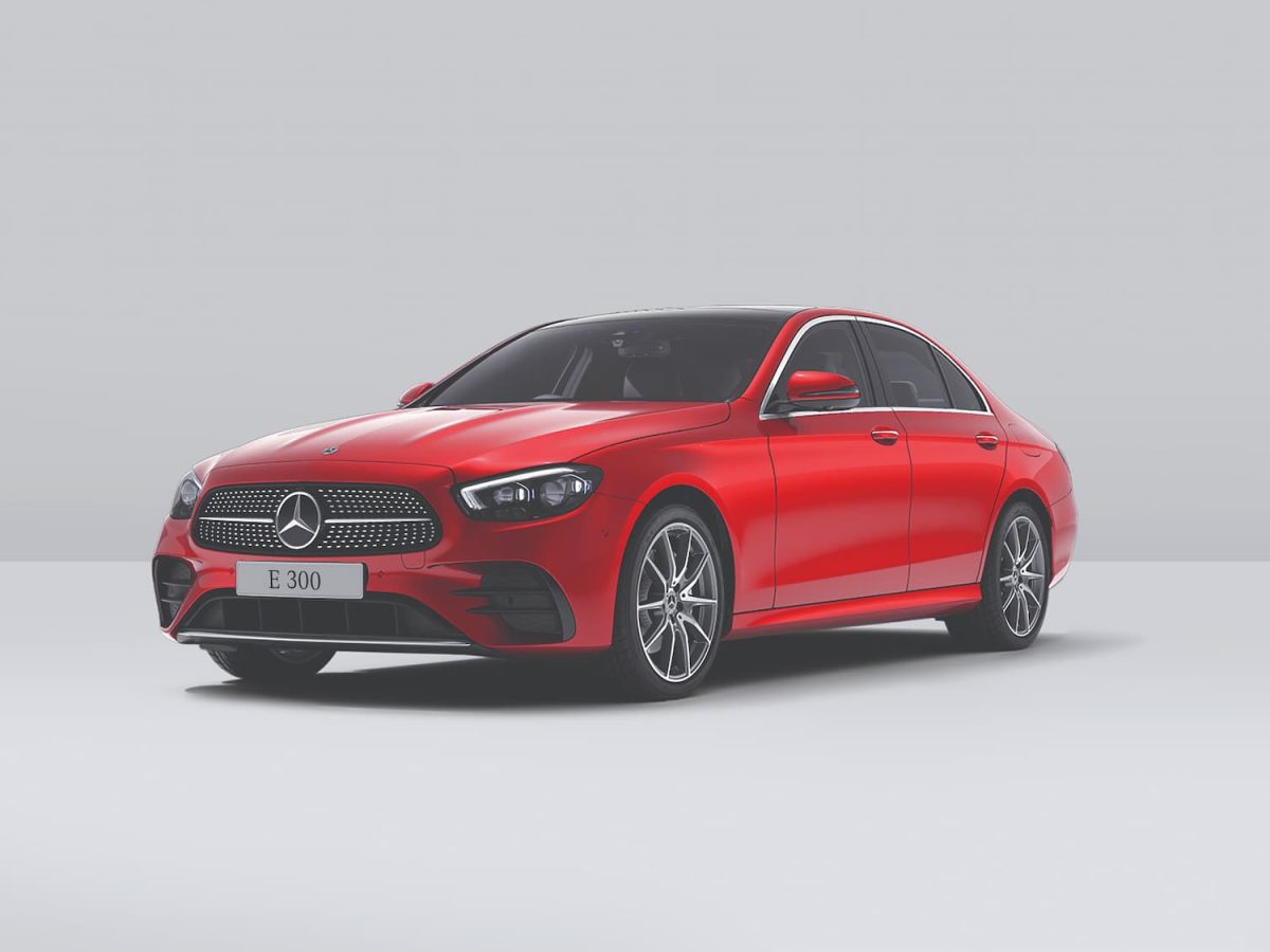 E 300 AMG front red